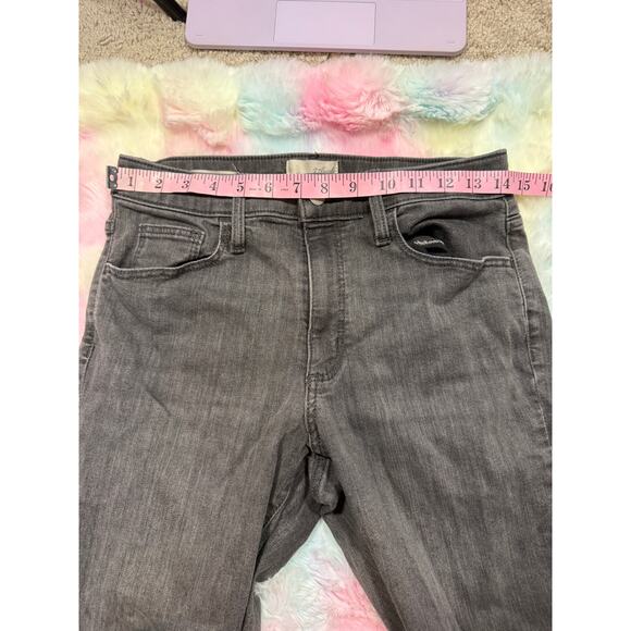 Universal Thread Gray Skinny Jeans 8 / 29R High Rise - Picture 5 of 7